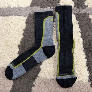 Darn Tough Men's Hiker Boot Midweight Merino Wool Hiking Sock (Black - Large)